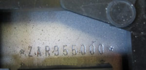 peugeot e 208 vin number location